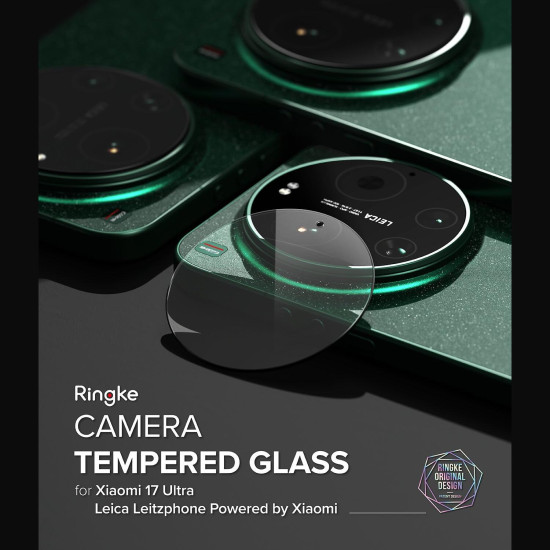 Tempered Glass Xiaomi 17 Ultra Ringke Camera Glass Αντιχαρακτικό Γυαλί Προστασίας για Φακό Κάμερας 2 Τεμάχια - Clear (8800328819016)