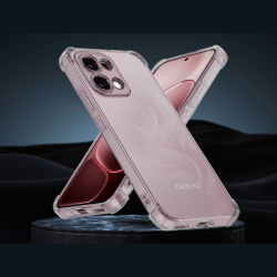 Θήκη Oppo A6 Pro Techsuit Shockproof Clear Silicone Σιλικόνης - Smoke Black (5949419367951)