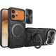 Θήκη Honor 600 / 600 Pro Techsuit CamGuard Pro με Κάλυμμα για την Κάμερα & Μεταλλικό KickStand - Black (5949419366190)