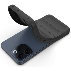 Θήκη Oppo Reno15 F / 15 FS Techsuit Magic Shield Σιλικόνης - Black (5949419357075)