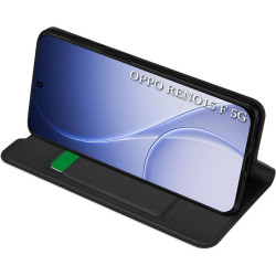 Θήκη Oppo Reno15 F / 15 FS Techsuit Magskin Book Πορτοφόλι από Οικολογικό Δέρμα - Black (5949419357150)