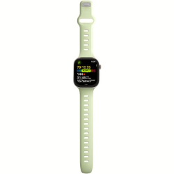 Λουράκι Apple Watch Ultra/SE/11/10/9/8/7/6/5/4 (49/46/45/44mm) Nomad Tempo Band Αδιάβροχο FKM & Αλουμίνιο - Seagrass (NM009797858)