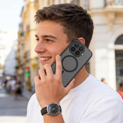 Θήκη Xiaomi 17T Pro Tech-Protect MagMat Σκληρή Ημιδιάφανη με MagSafe - Matte Black (5906302323487)