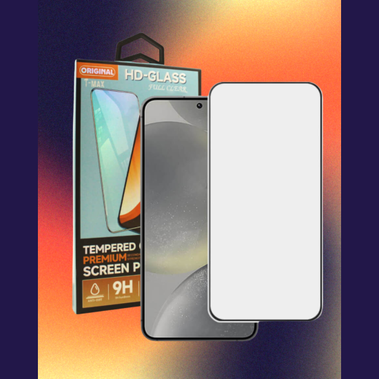 Tempered Glass Samsung Galaxy S26 T-Max Premium Full Glue Αντιχαρακτικό Γυαλί Προστασίας Οθόνης - Black (5206015086502)