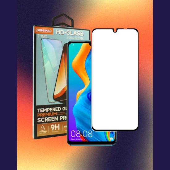 Tempered Glass Motorola Moto G06 T-Max Premium Full Glue Αντιχαρακτικό Γυαλί Προστασίας Οθόνης - Black (5206015086465)