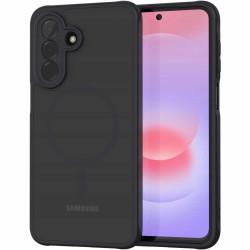 Θήκη Samsung Galaxy A27 Spacecase Hybrid MagSafe Σκληρή Ημιδιάφανη με MagSafe - Black (5905719141288)