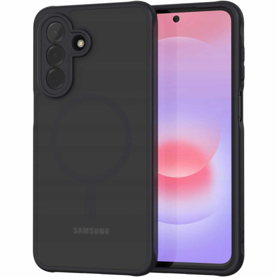 Θήκη Samsung Galaxy A27 Spacecase Hybrid MagSafe Σκληρή Ημιδιάφανη με MagSafe - Black (5905719141288)