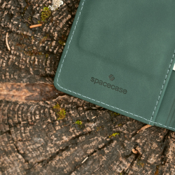 Θήκη Samsung Galaxy A27 Spacecase Wallet Πορτοφόλι - Green (5905719141349)
