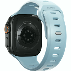 Λουράκι Apple Watch Ultra/SE/11/10/9/8/7/6/5/4 (49/46/45/44mm) Nomad Tempo Band Αδιάβροχο FKM & Αλουμίνιο - Tidal (NM009742858)