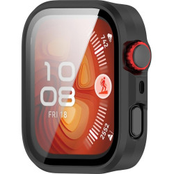 Θήκη Huawei Watch Fit 5 Pro Techsuit Defense360 Pro με Tempered Glass - Black (5949419369948)