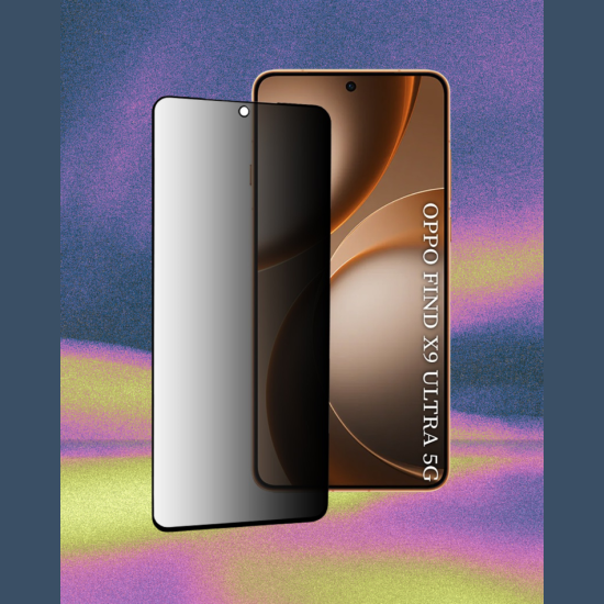 Tempered Glass Oppo Find X9 Ultra Techsuit 111D Privacy Full Glue Full Face Αντιχαρακτικό Γυαλί Προστασίας Απορρήτου Οθόνης - Black (5949419366008)