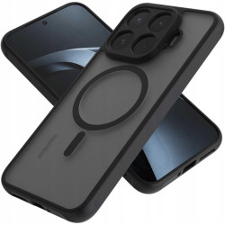 Θήκη Xiaomi 17T Pro Spacecase Hybrid MagSafe Σκληρή Ημιδιάφανη με MagSafe - Black (5905719141677)