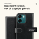 Θήκη Oppo A6 5G Rosso Element PU Πορτοφόλι - Black (8719246597725)