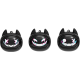 Bluetooth Ακουστικά Kiddoboo GOAT Earbuds Buzzkill Ασύρματα για Παιδιά με Θήκη Φόρτισης που Αλλάζει Φάτσα - Black (KBG08BLK)