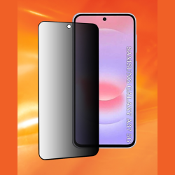 Tempered Glass Samsung Galaxy A37 Techsuit 111D Privacy Full Glue Full Face Αντιχαρακτικό Γυαλί Προστασίας Απορρήτου Οθόνης - Black (5949419352100)