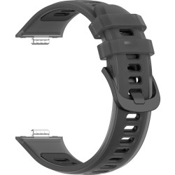 Λουράκι Huawei Watch Fit 5 / 5 Pro / 4 / 4 Pro / 3 Techsuit Watchband W084 Σιλικόνης - Black (5949419370012)
