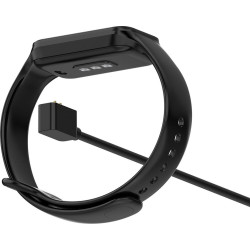 Φορτιστής Techsuit TXC3 Ασύρματο Μαγνητικό USB-A Καλώδιο για Xiaomi Smart Band / Redmi Watch 3.5W 100cm - Black (5949419077195)