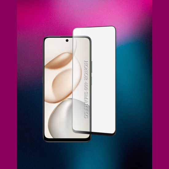 Tempered Glass Honor 400 Smart 5G/400 Smart 4G/200 Smart/90 Smart/X7d 4G/X7b 4G/X7b 5G/X7c Techsuit ESD Glass Full Face Αντιχαρακτικό Γυαλί Προστασίας Οθόνης - Black (5949419343917)