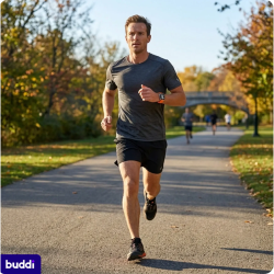 Λουράκι Apple Watch SE/11/10/9/8/7/6/5/4 (42/41/40mm) Buddi Luno Μαγνητικό Σιλικόνης - Orange (8719246610912)