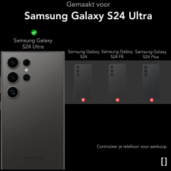 Θήκη Samsung Galaxy S24 Ultra Nekit Bare Thin Case Σκληρή Λεπτή Διάφανη με MagSafe 1.2mm - Transparent (8719246595110)