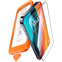 Tempered Glass iPhone 16 Plus Torras Install Master Full Face Αντιχαρακτικό Γυαλί Προστασίας Οθόνης - Clear (6970592330899)