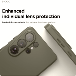 Θήκη Samsung Galaxy S26 Ultra Elago Magnetic Silicone Case Premium Σιλικόνης με MagSafe - Medium Grey (EGS26MSSC69-MGY)