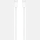 Καλώδιο Type-C Official Apple USB-C Charge Cable Φόρτισης & Μεταφοράς Δεδομένων σε Type-C 100cm 60W - White (MW493ZM/A)