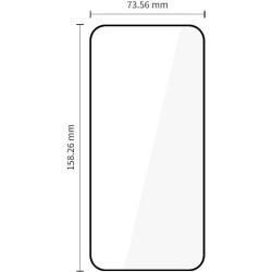 Tempered Glass Samsung Galaxy A27 Tech-Protect Glass Fit+ Full Face Αντιχαρακτικό Γυαλί Προστασίας Οθόνης 2 Τεμάχια - Black (5906302325559)