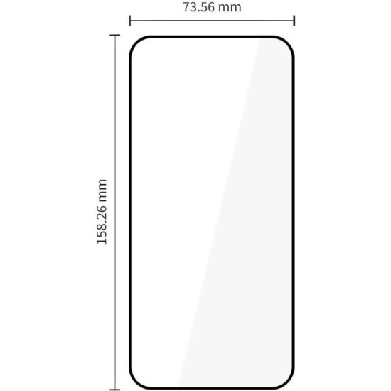 Tempered Glass Samsung Galaxy A27 Tech-Protect Glass Fit+ Full Face Αντιχαρακτικό Γυαλί Προστασίας Οθόνης 2 Τεμάχια - Black (5906302325559)