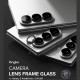 Tempered Glass Samsung Galaxy Z Fold8 Ultra / Z Fold7 Ringke Camera Lens Frame Glass Αντιχαρακτικό Γυαλί Προστασίας για Φακό Κάμερας 2 Τεμάχια - Black (8800380460638)