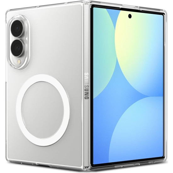 Θήκη Samsung Galaxy Z Fold8 Spigen Air Skin MagFit Σκληρή με MagSafe - Clear / White (ACS11952)