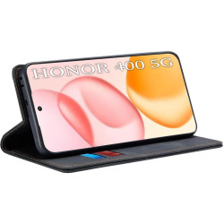 Θήκη Honor 400 Techsuit Confy Cover Πορτοφόλι - Black (5949419318274)