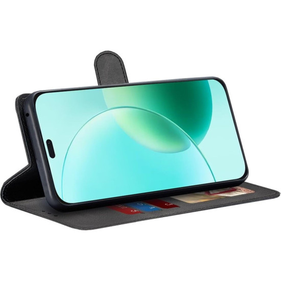 Θήκη Honor 400 Lite Techsuit Diary Book Πορτοφόλι - Black (5949419284821)