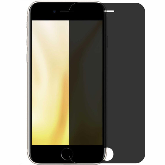 Tempered Glass iPhone SE 2022 / 2020 / 8 / 7 Spacecase Privacy Glass Αντιχαρακτικό Γυαλί Προστασίας Απορρήτου Οθόνης - Privacy (5905719142254)
