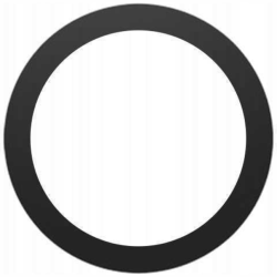 Δακτύλιοι MagSafe Spacecase Magnetic Rings Αυτοκόλλητοι Μαγνητικοί 2 Τεμάχια - Black (5905719140960)
