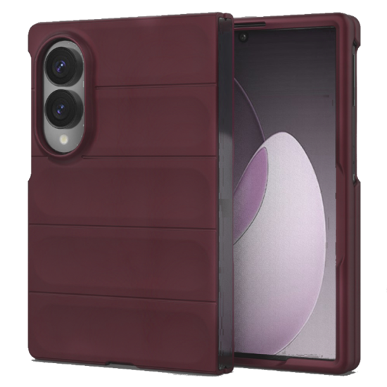 Θήκη Samsung Galaxy Z Fold8 Techsuit Magic Shield Σκληρή - Bordeaux (5949419378162)