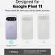 Θήκη Google Pixel 11 Ringke Fusion Ανθεκτική Σκληρή με TPU Bumper - Clear (8800380461260)