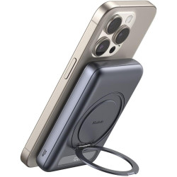 PowerBank Mcdodo Meta 10.000mAh με Ασύρματη Φόρτιση MagSafe 15W / KickStand / Ψηφιακή Οθόνη & 1 x Θύρα Type-C 20W - Dark Grey (MC-8371)