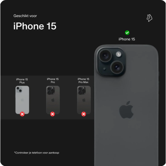 Θήκη iPhone 15 Rosso Avanti Back Cover από Premium Alcantara με MagSafe - Gray (8719246549762)