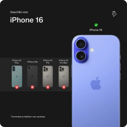 Θήκη iPhone 16 Rosso Avanti Back Cover από Premium Alcantara με MagSafe - Gray (8719246549649)