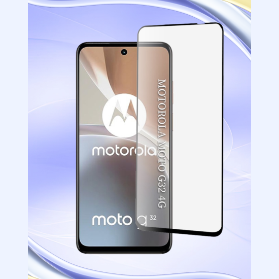 Tempered Glass Motorola Moto G32 Techsuit ESD Glass Full Face Αντιχαρακτικό Γυαλί Προστασίας Οθόνης - Black (5949419322684)