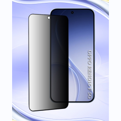 Tempered Glass Oppo Reno15 F / 15 FS Techsuit 111D Privacy Full Glue Full Face Αντιχαρακτικό Γυαλί Προστασίας Απορρήτου Οθόνης - Black (5949419355309)