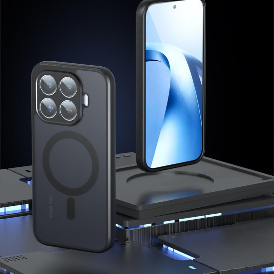 Θήκη Xiaomi 17T Pro Techsuit PureFrost Σκληρή Ημιδιάφανη με MagSafe - Frosted Black (5949419376519)