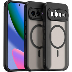 Θήκη Google Pixel 11 Techsuit HaloFrost II MagSafe Σκληρή Ημιδιάφανη με MagSafe - Black (5949419382688)