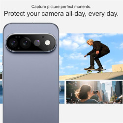 Tempered Glass Google Pixel 11 Pro Techsuit Full Camera Αντιχαρακτικό Γυαλί Προστασίας για Φακό Κάμερας - Black (5949419382596)
