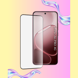 Tempered Glass Oppo A6 Pro Techsuit 111D Full Glue Full Face Αντιχαρακτικό Γυαλί Προστασίας Οθόνης - Black (5949419343795)