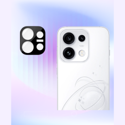 Tempered Glass Oppo Reno16 Pro Techsuit Full Camera Αντιχαρακτικό Γυαλί Προστασίας για Φακό Κάμερας - Black (5949419382084)