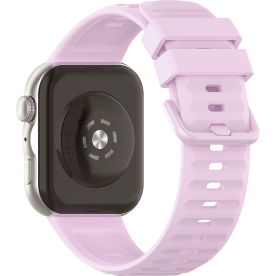 Λουράκι Huawei Watch Fit 5 Pro Techsuit Watchband W082 Σιλικόνης - Lavender (5949419373693)