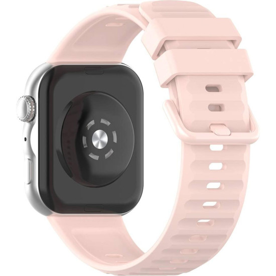 Λουράκι Huawei Watch Fit 5 Pro Techsuit Watchband W082 Σιλικόνης - Pink (5949419373747)