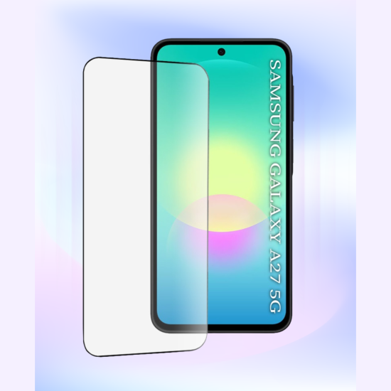Tempered Glass Samsung Galaxy A27 Techsuit 111D Full Glue Full Face Αντιχαρακτικό Γυαλί Προστασίας Οθόνης - Black (5949419384651)